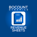 BoCount Dynamics Revenue Sheets